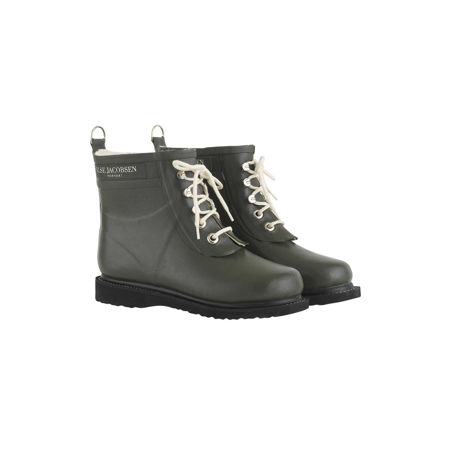 Short Rubber Boots, army