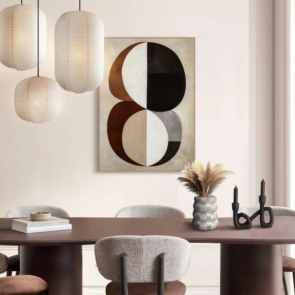 Schilderij Earth Essence - 70 x 50 - Bruin