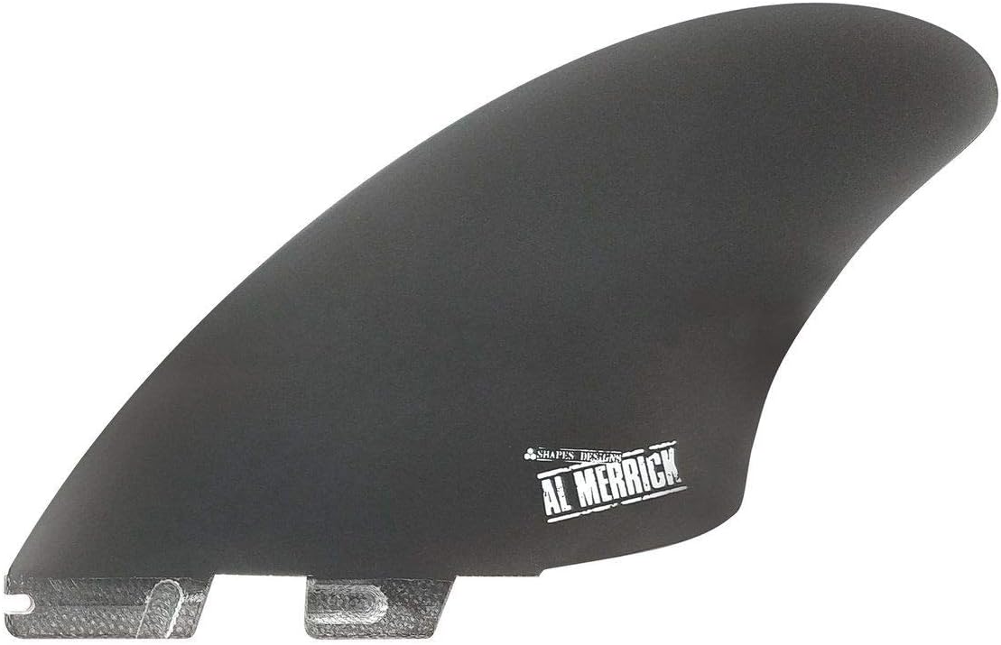 FCS II Channel Islands Keel Twin Surfboard Fins - Medium/Smoke