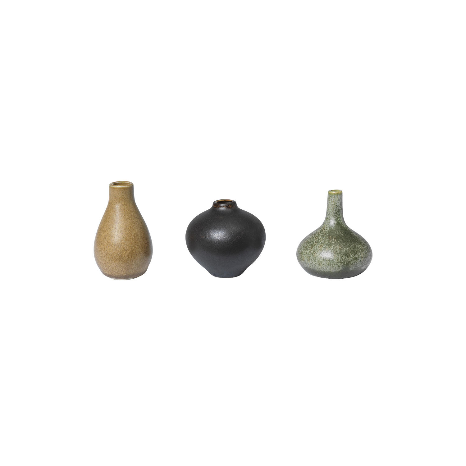 Komo Mini Vase s&aelig;t af 3, calm