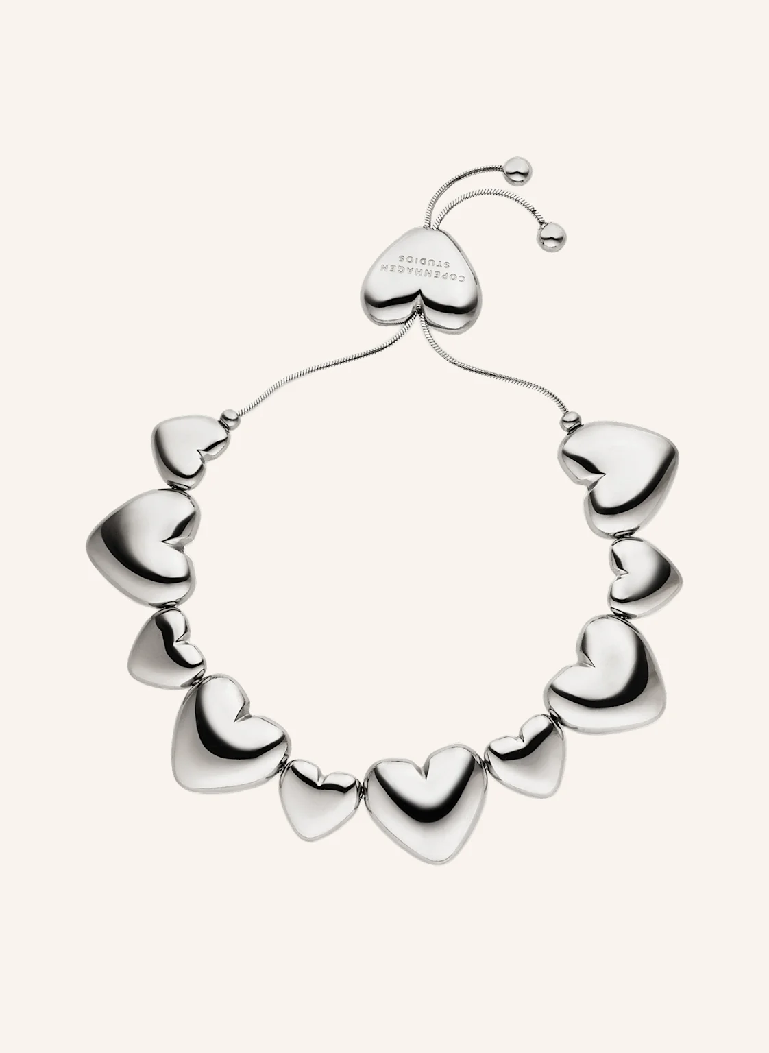 COPENHAGEN STUDIOS Armband aus Edelstahl