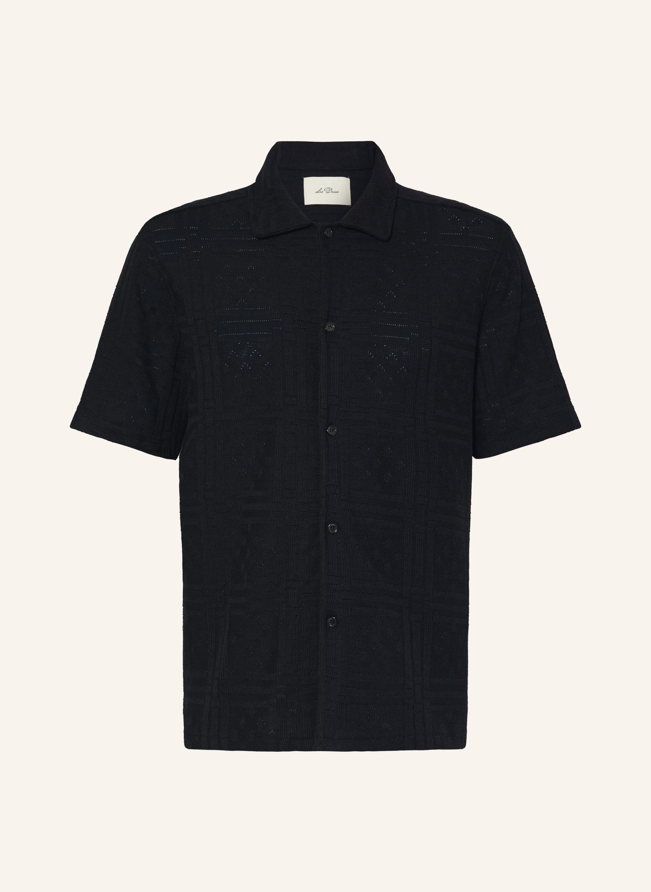 LES DEUX Strickhemd HECTOR Loose Fit