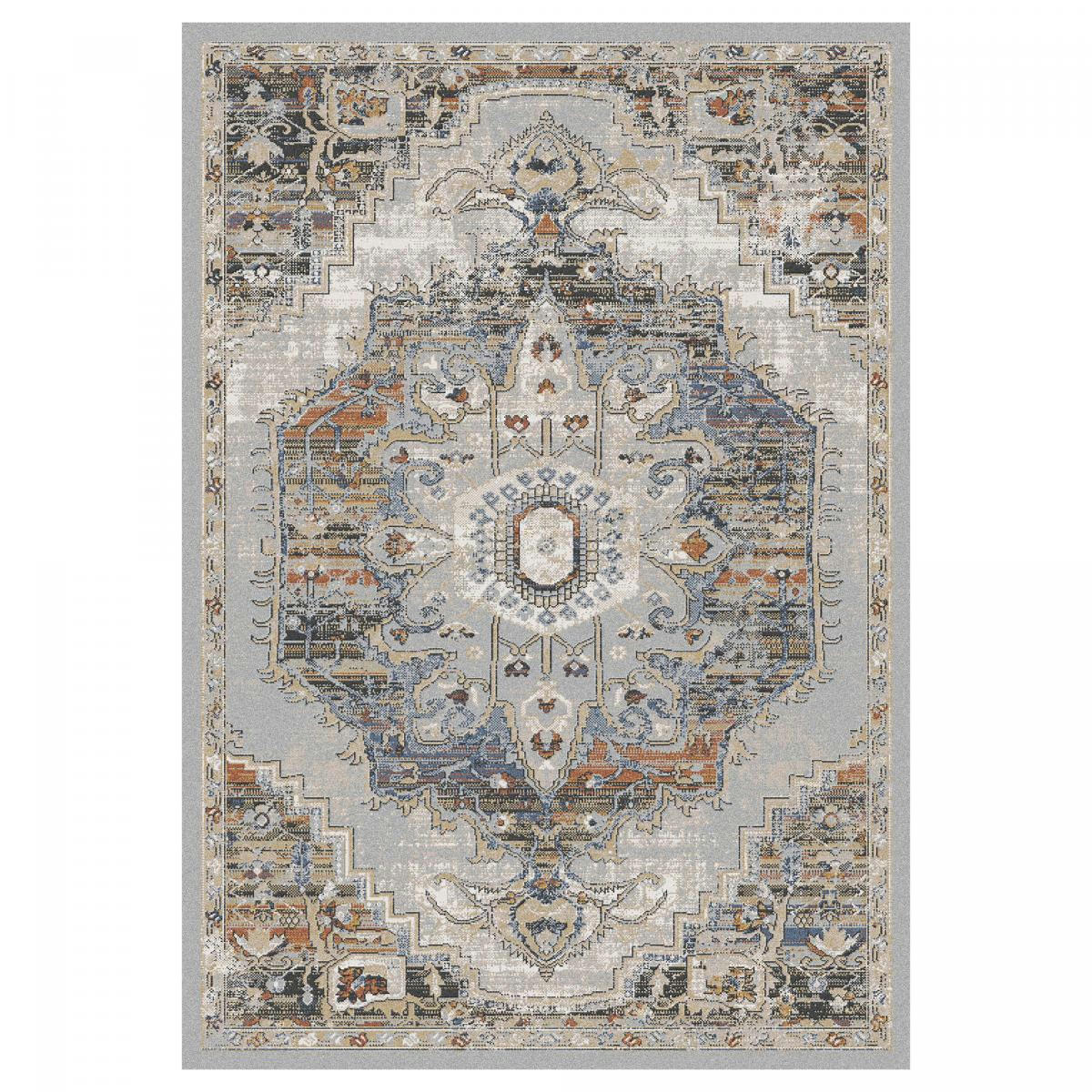 ELAE - Tapis orient style gris 150x220