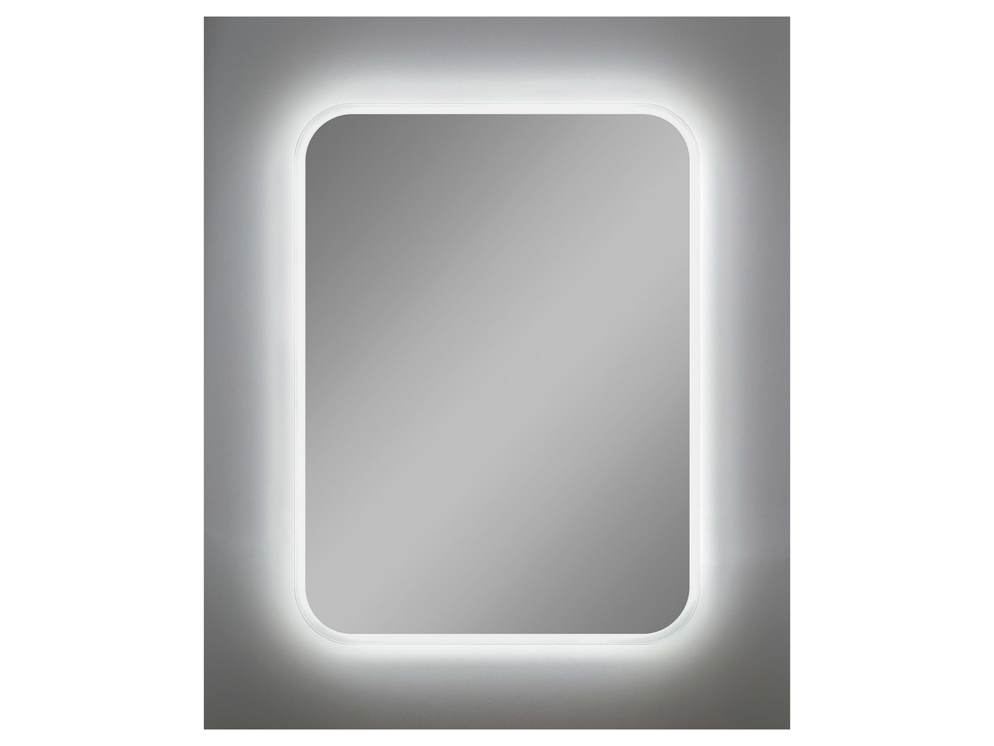 Lustro ścienne łazienkowe Senso LED 50x70 cm