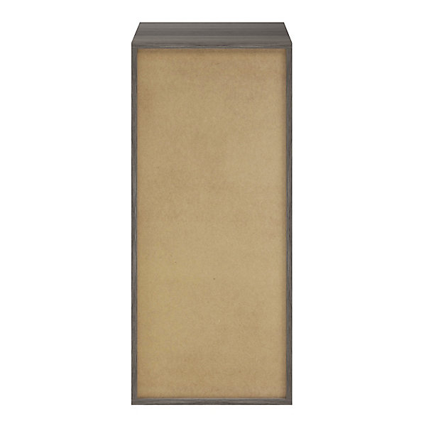 Caisson effet chêne grisé GoodHome Atomia H. 112,5 x L. 50 x P. 45 cm