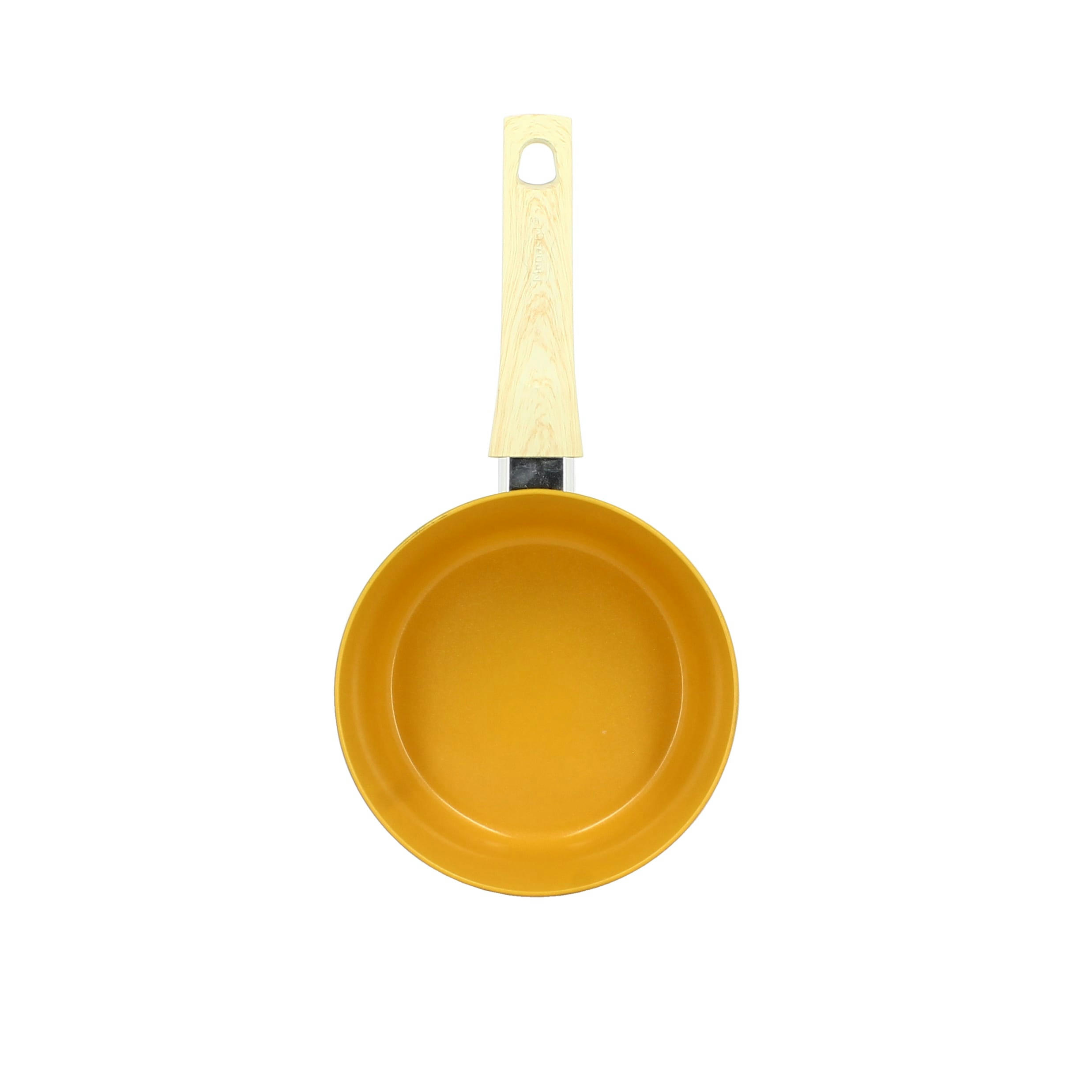 COLORAMA - Casserole en aluminium Ø18cm jaune - compatible induction