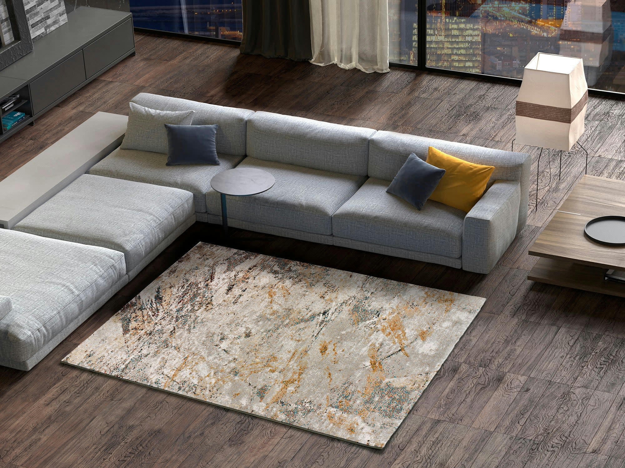 STORY - Tapis de style ethnique multicolore, 80x150 cm