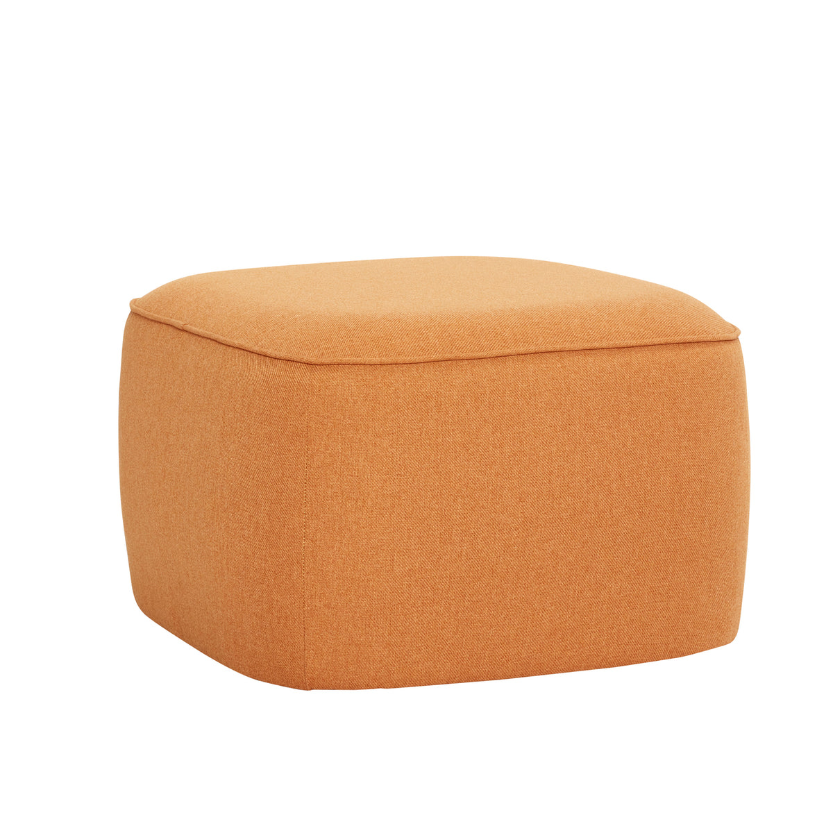 Hübsch poef Cube - acryl/polyester - 57x57xh39cm
