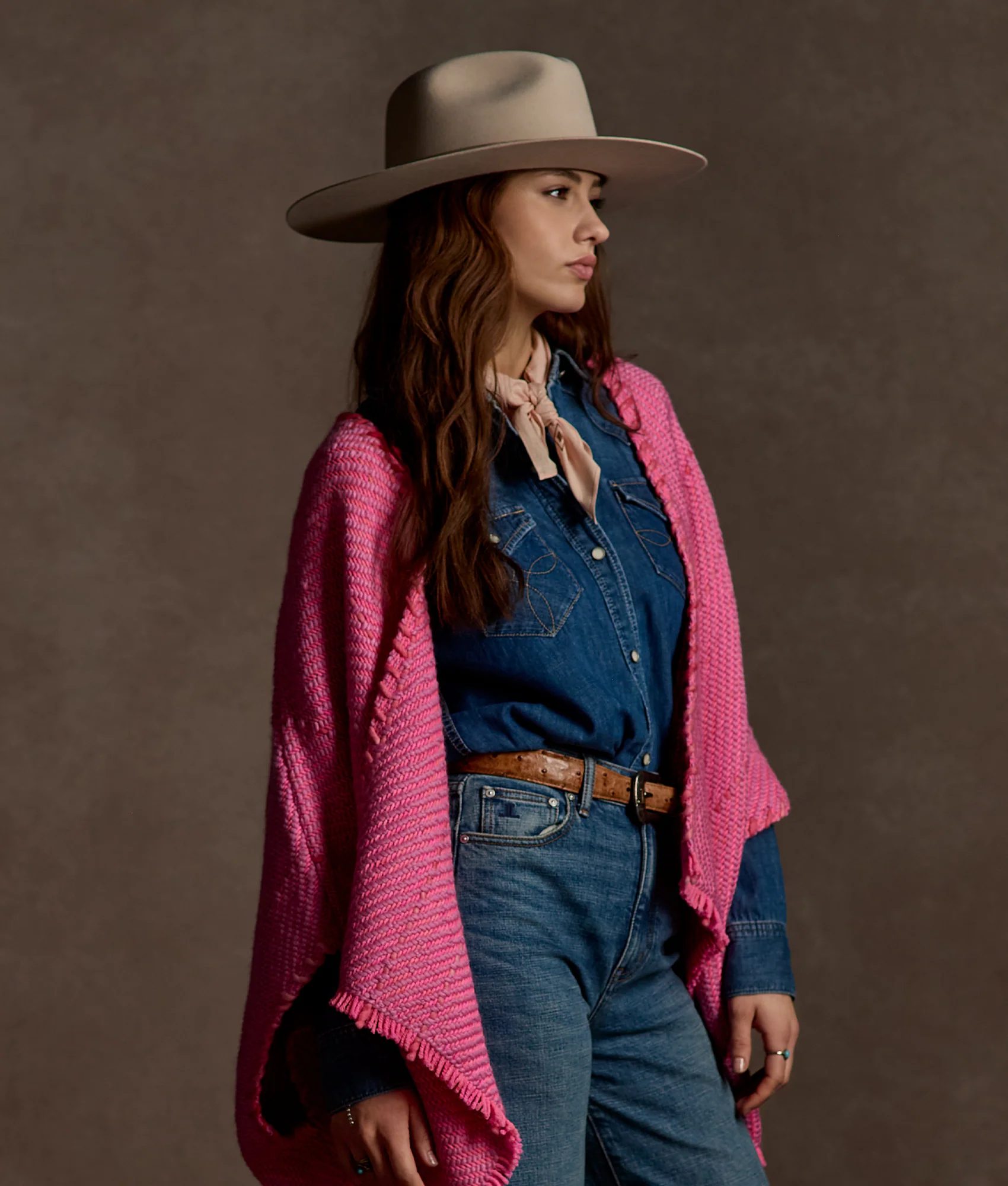 Western Bandana - Blush