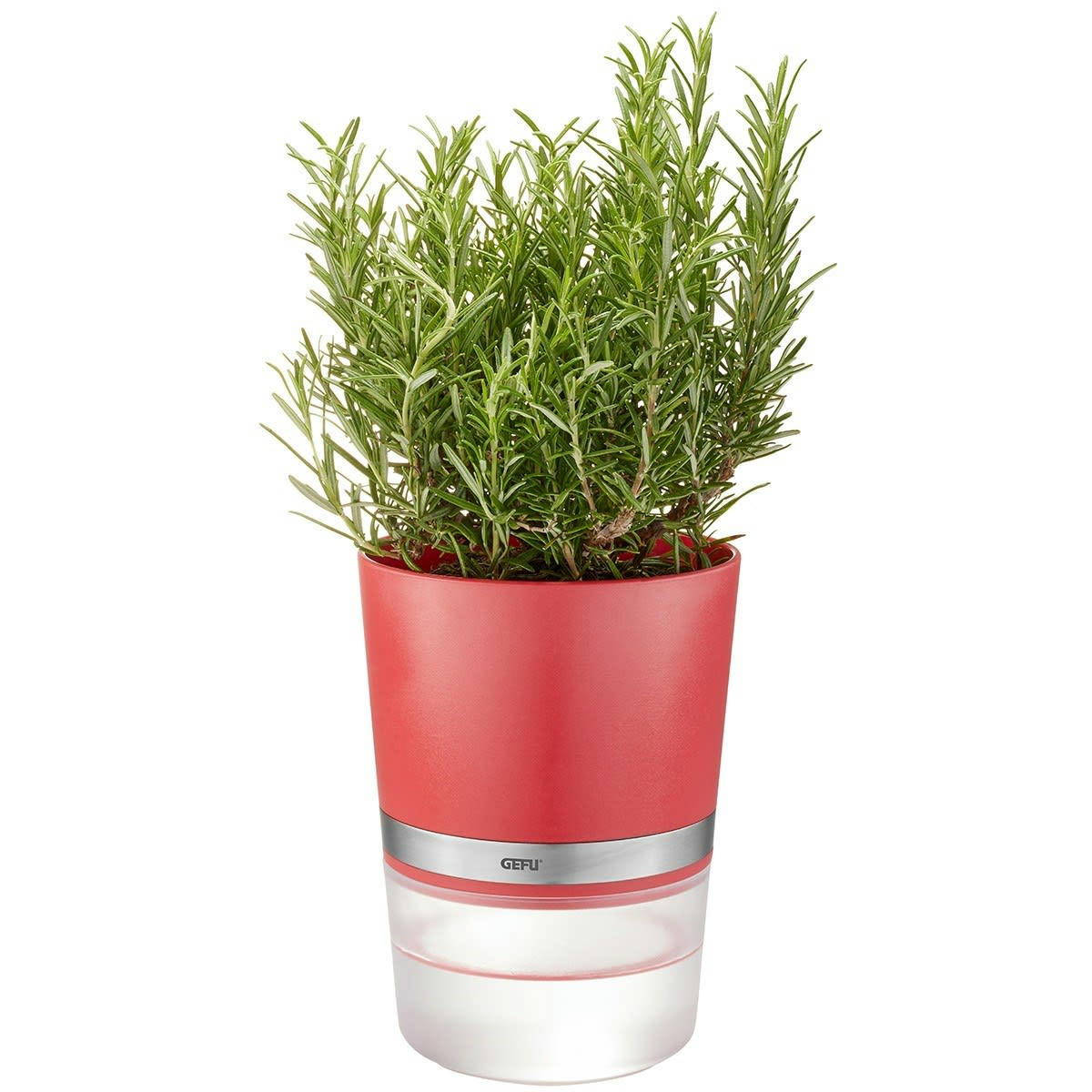 BOTANICO - Pot d'herbes en plastique rouge