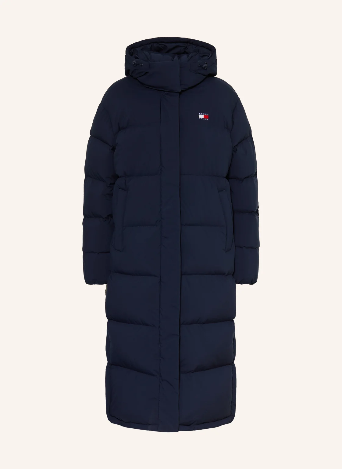 TOMMY JEANS Daunenmantel mit abnehmbarer Kapuze