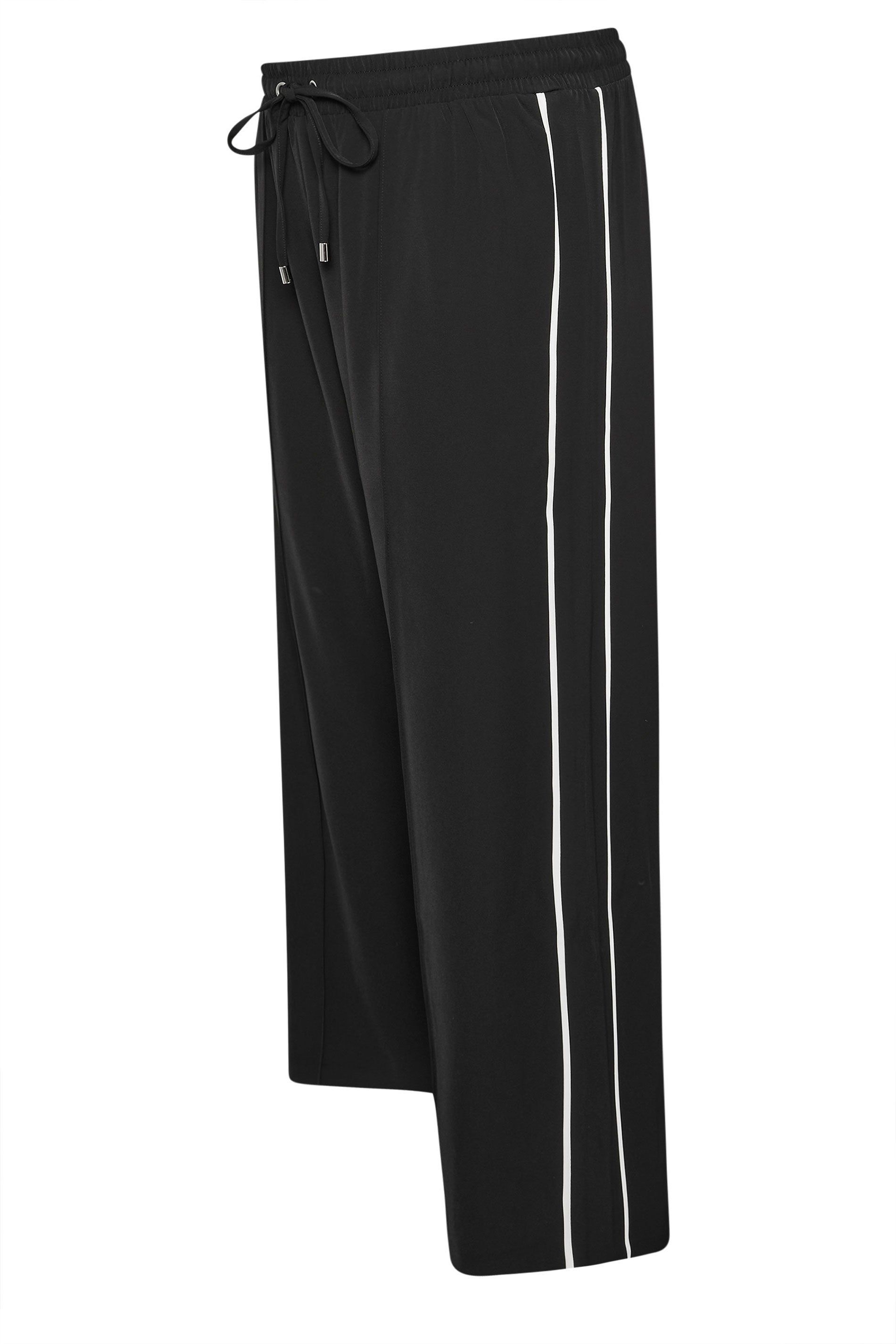 Yours Stripe Wide Leg Trousers