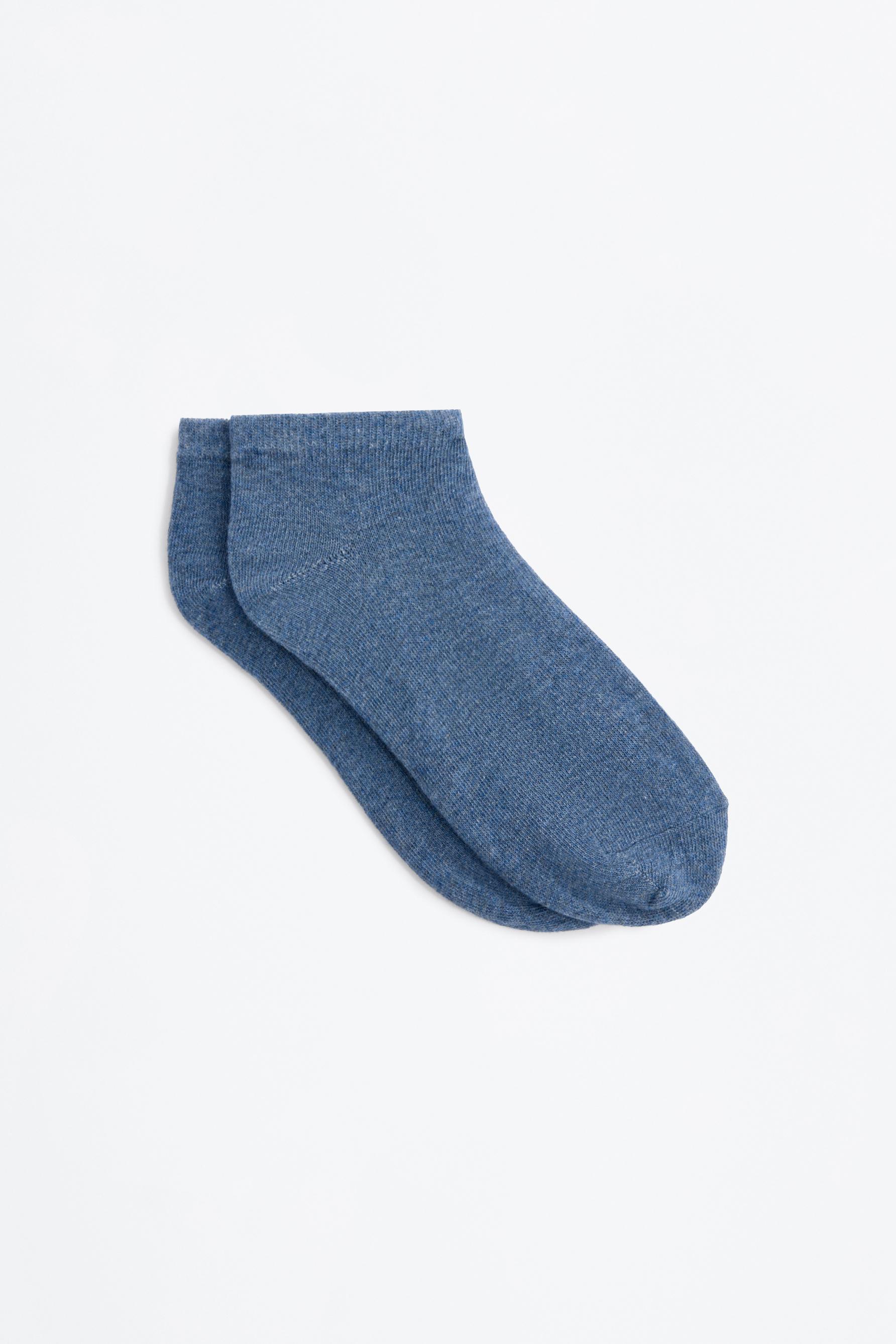Calcetines tobilleros lisos (Pack 10)