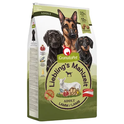 GranataPet Liebling's meal time Adult lamb