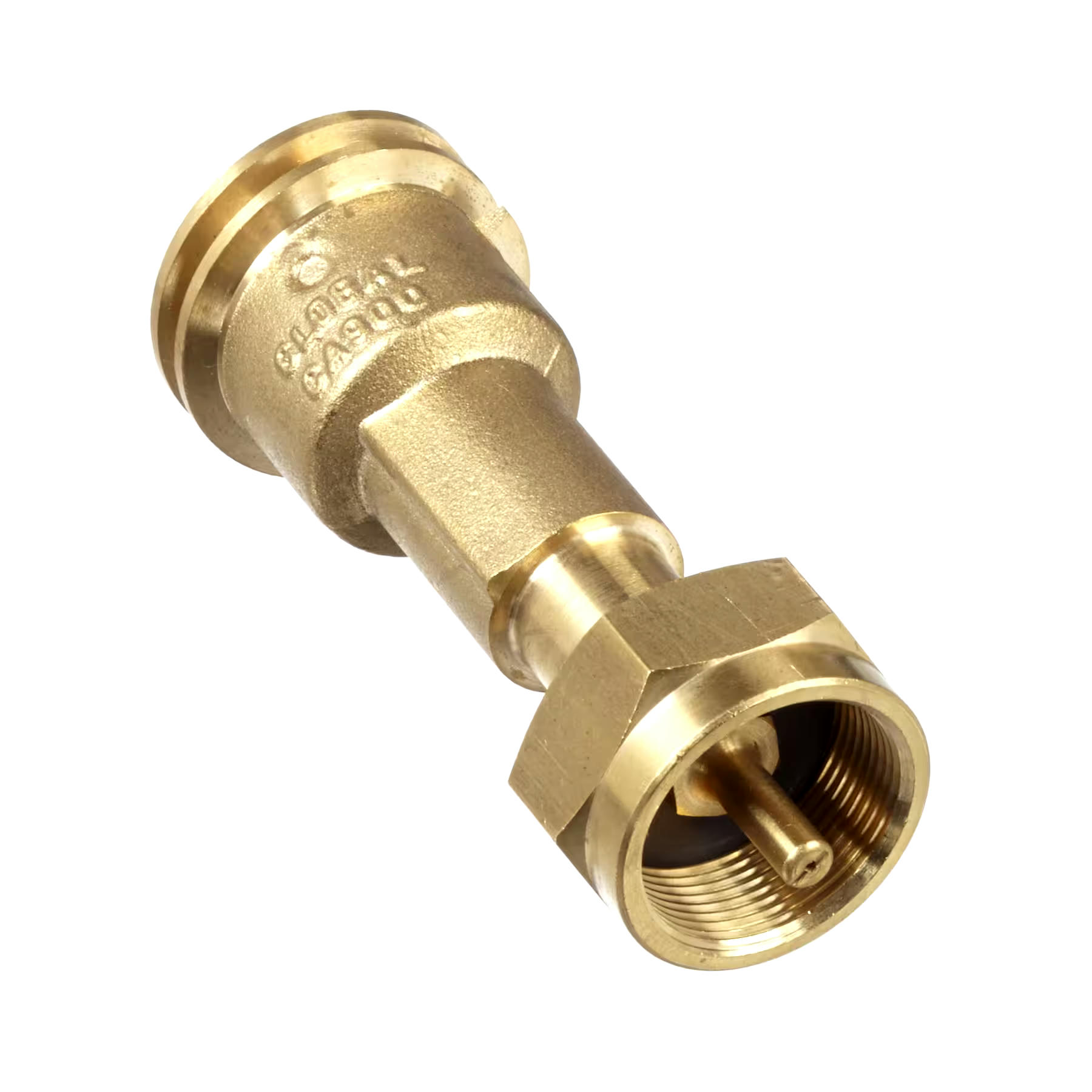 Universal Fit Propane BBQ Brass Adapter, 1-lb