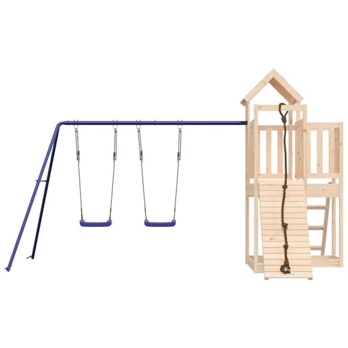 NNEVL Outdoor Playset Solid Wood Pine
