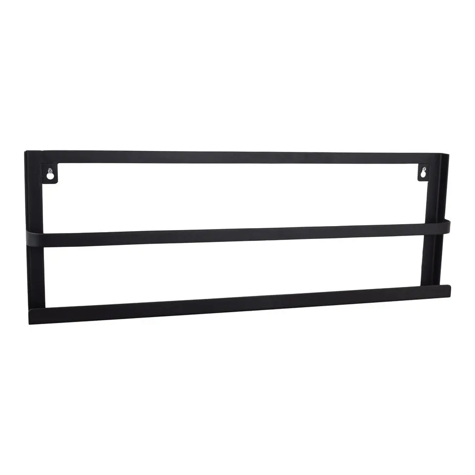 LOFT42 Vira Tijdschriftenrek - Metaal - Mat Zwart