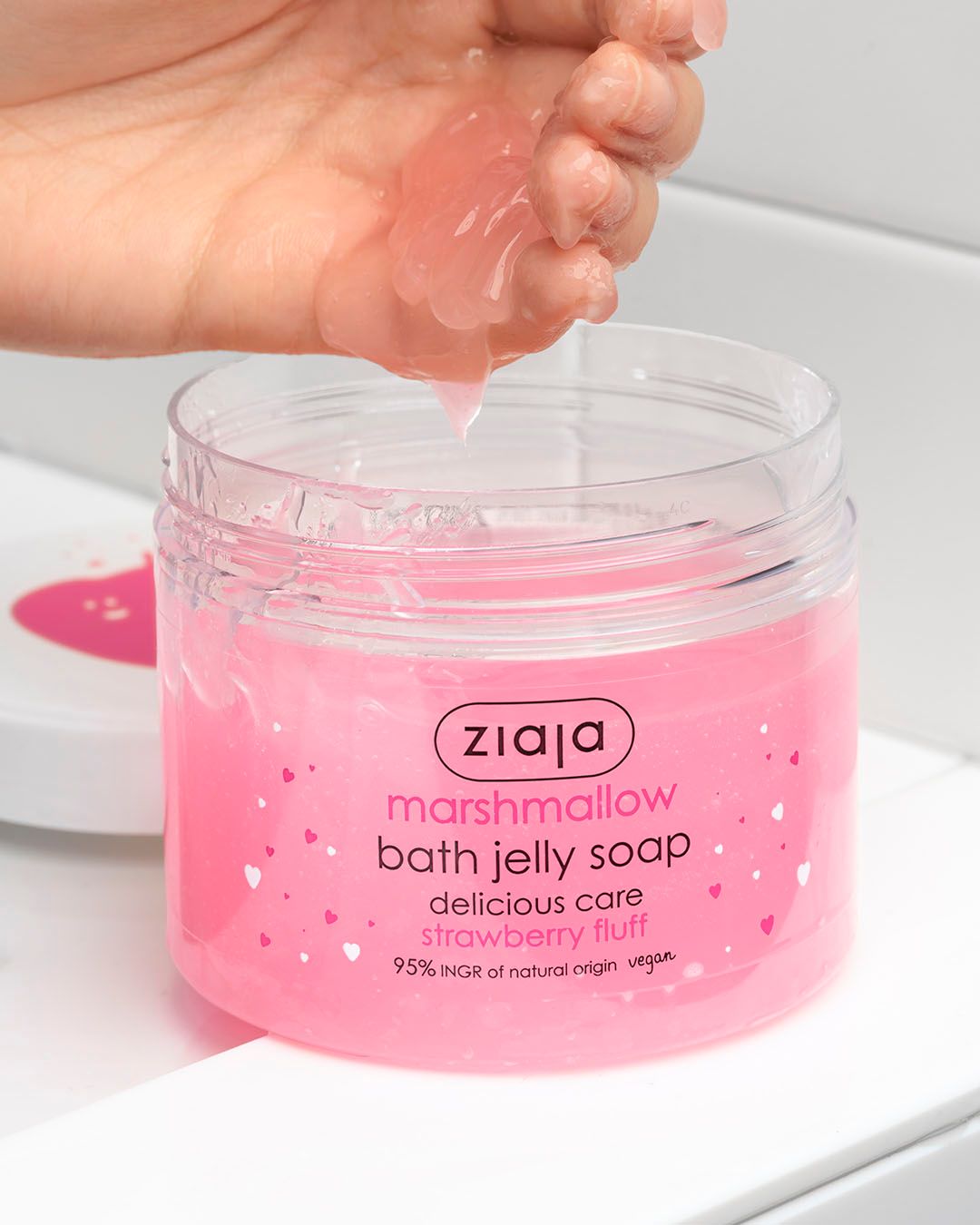Ziaja Marshmallow Bath Jelly Soap 260ml