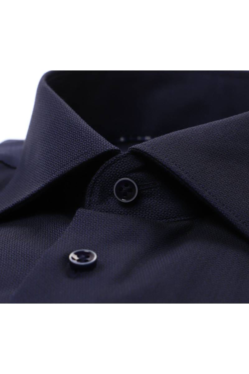 ETERNA Modern Fit Hemd marine, Strukturiert