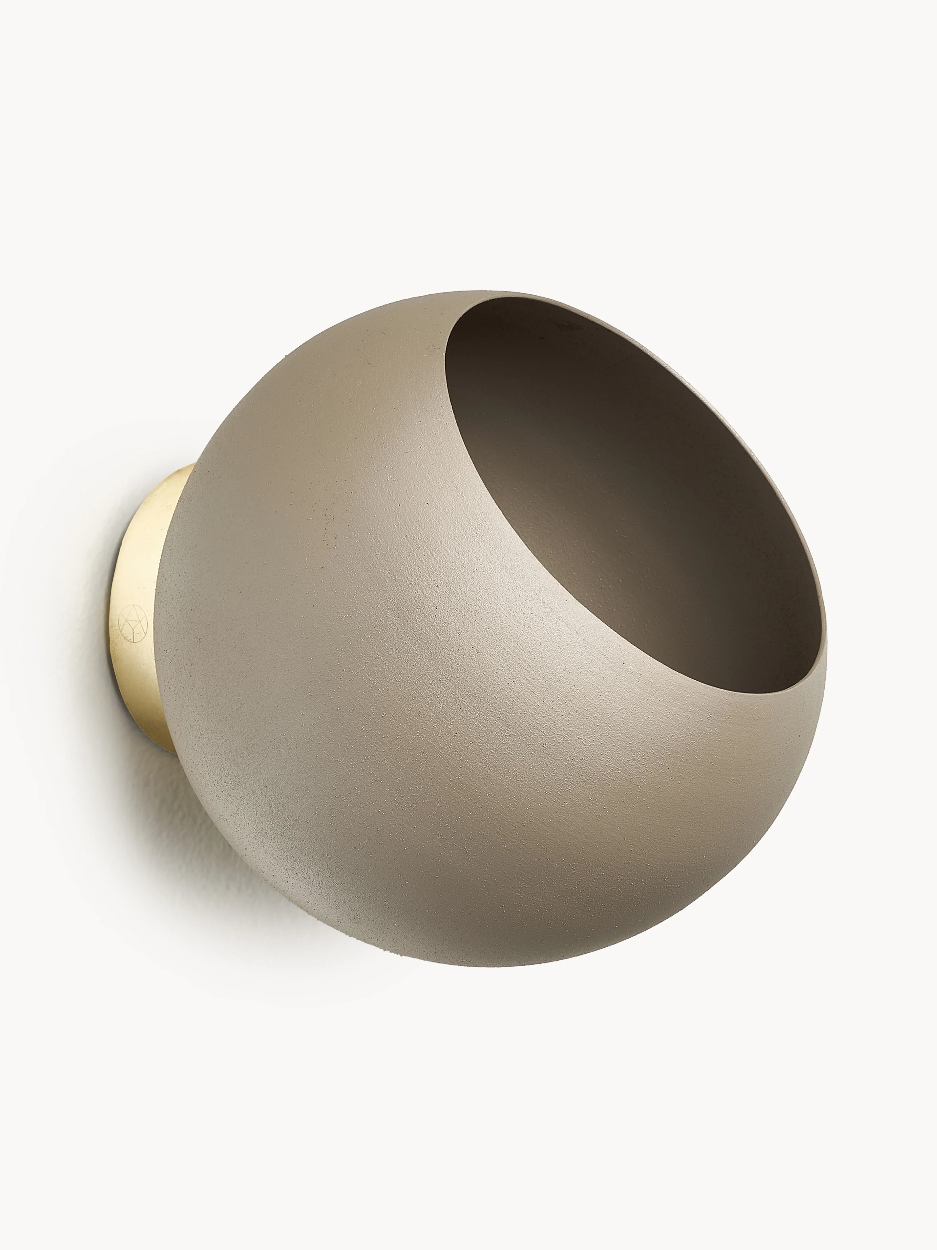Wand-übertopf Globe aus Metall
