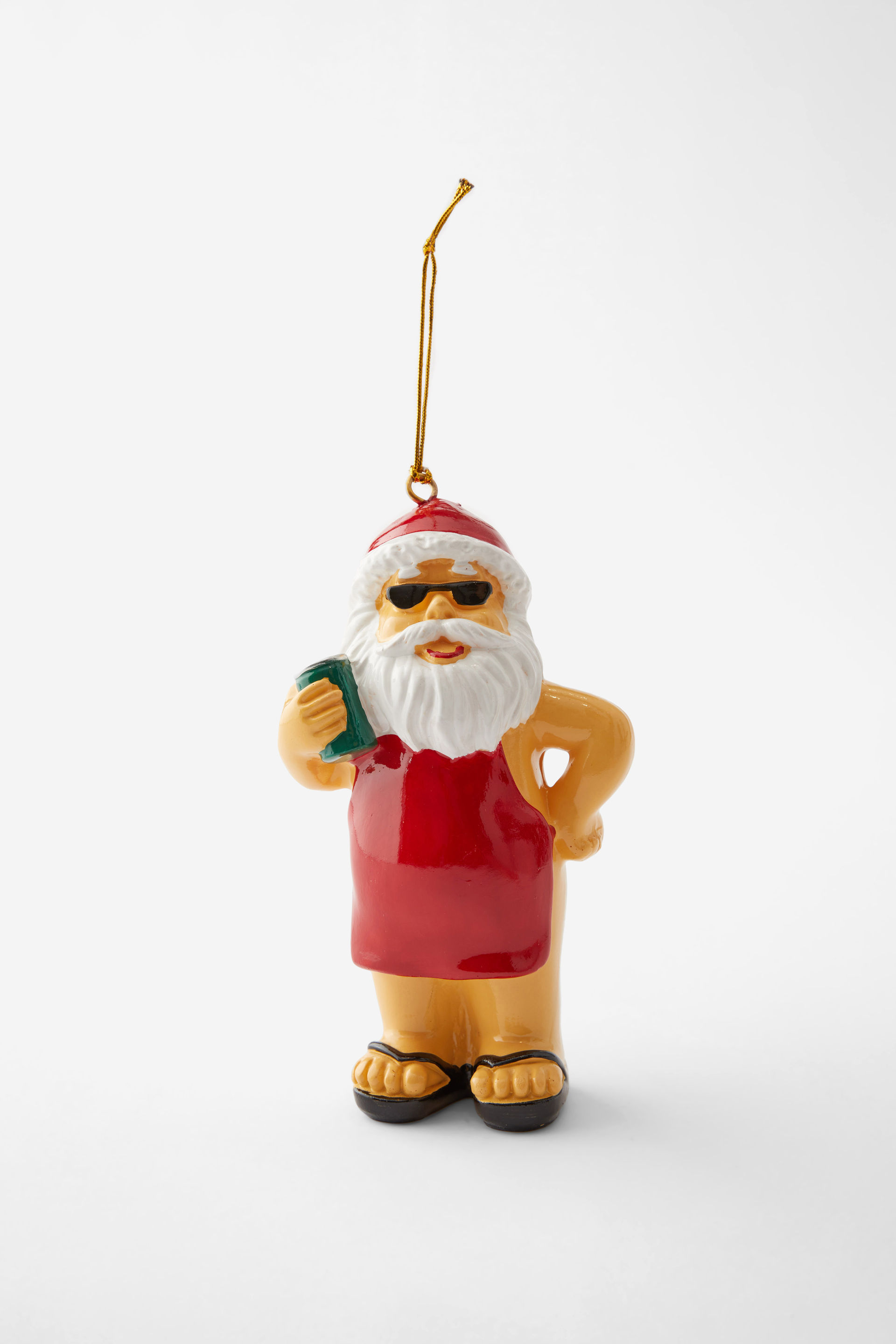 Oversized Ornaments BBQ Santa