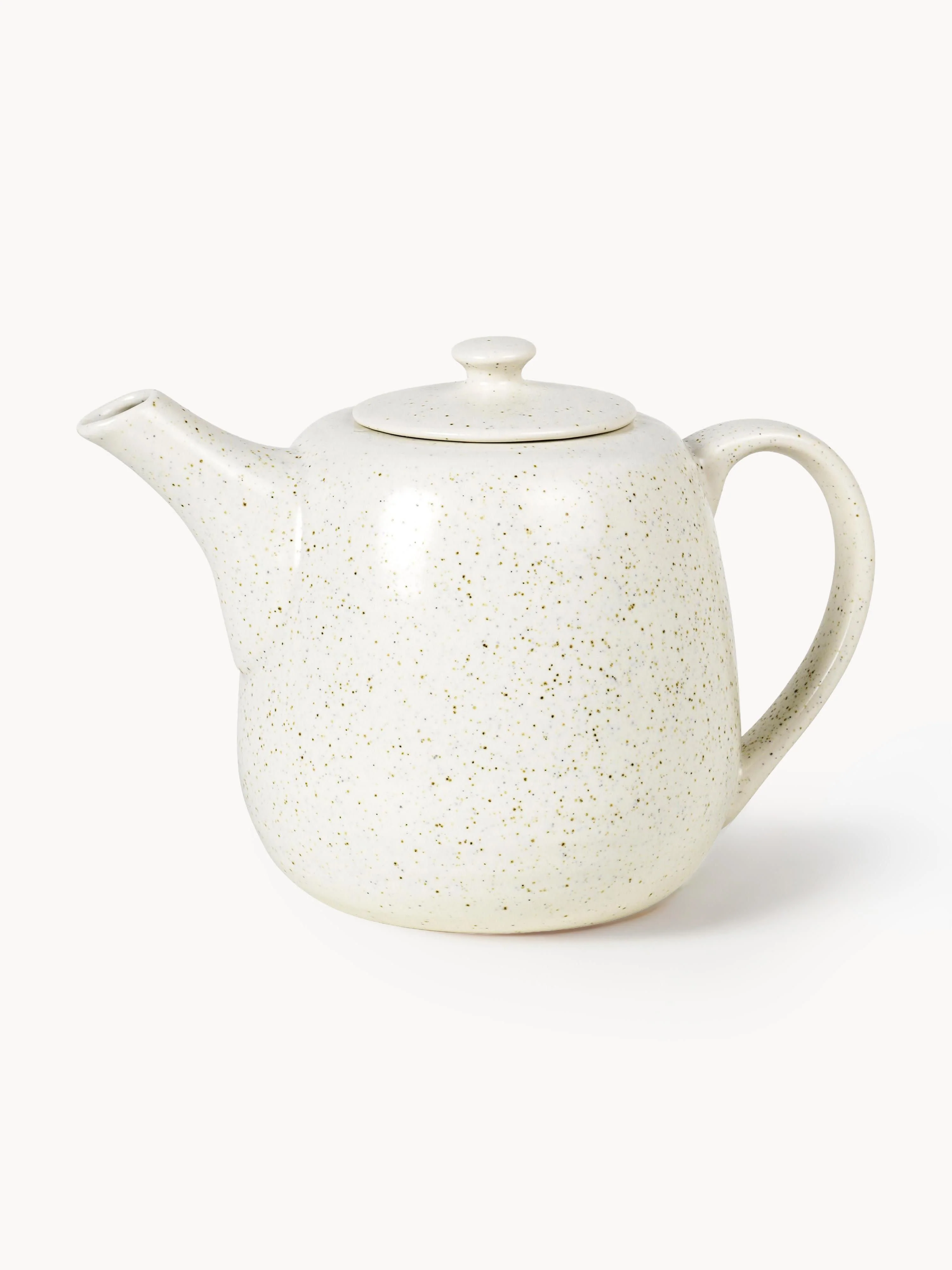 Handgefertigte Teekanne Nordic Vanilla, 1.3 L