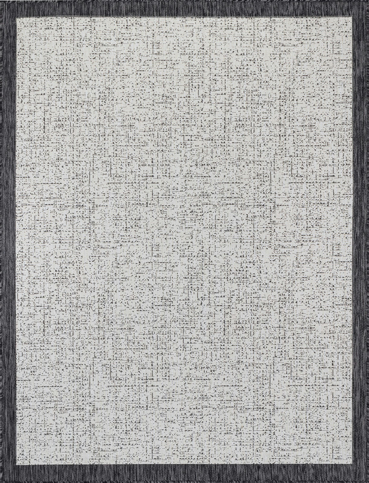 JODY - Tapis d'Extérieur/Intérieur Ivoire/Anthracite 160x213