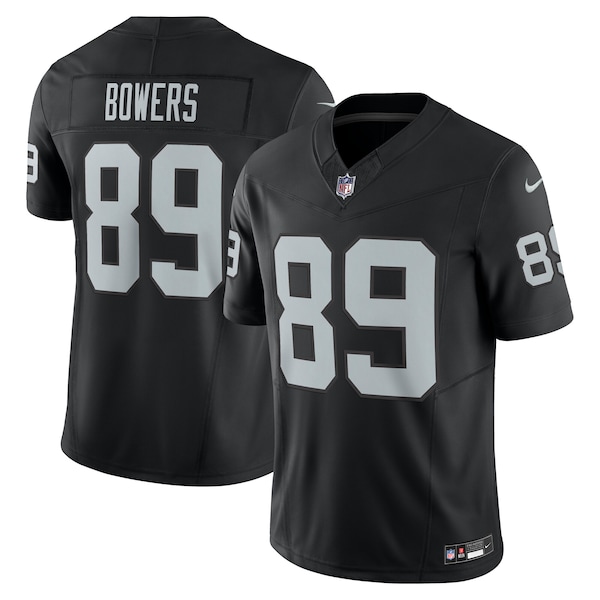 Brock Bowers Las Vegas Raiders Nike Team Vapor F.U.S.E. Limited Jersey - Black