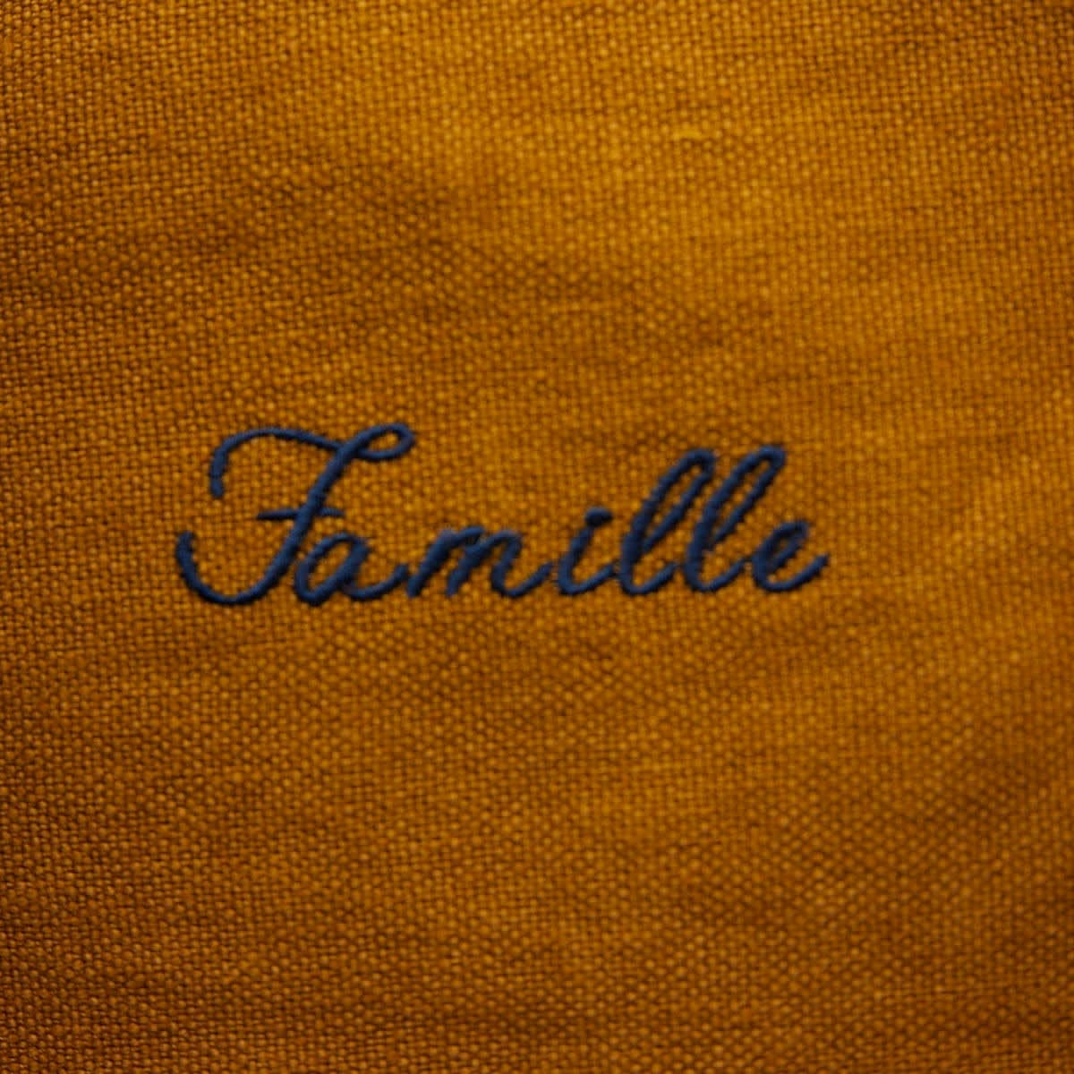 LES ESSENTIELS - Taie d'oreiller en gaze de coton ambre 65x65