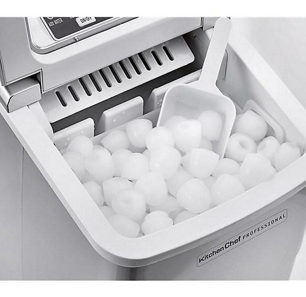Machine à glaçons 80w 10-12kg / 24h Kitchen Chef KSICE9