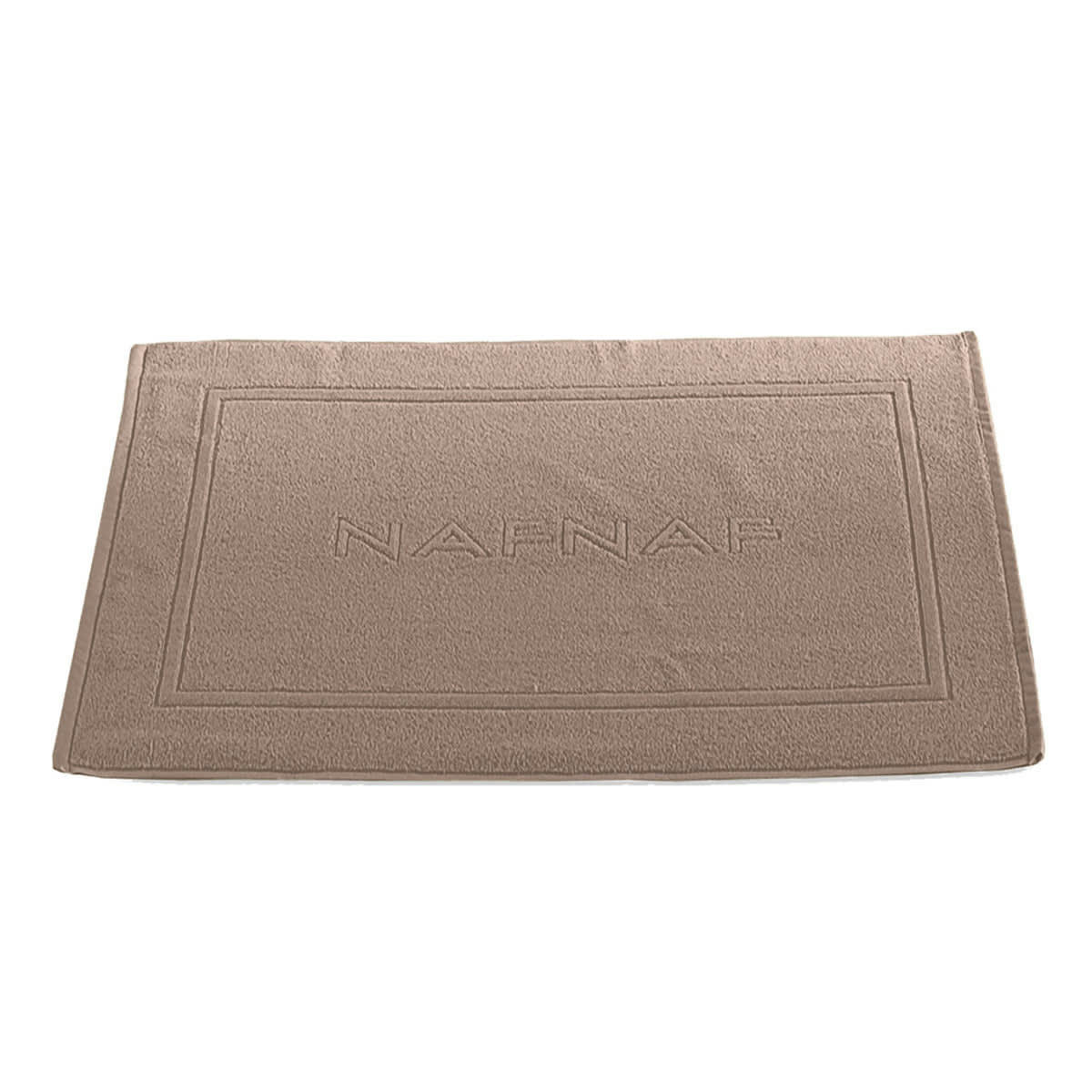 CASUAL TAPIS DE BAIN - Tapis de bain 750gr/m2 en coton chocolat 50x80