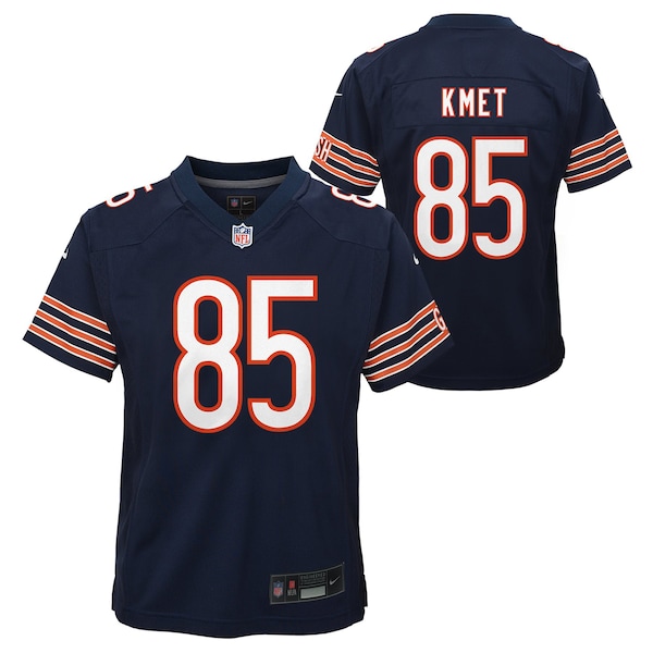 Cole Kmet Chicago Bears Nike Youth Team Game Jersey - Navy