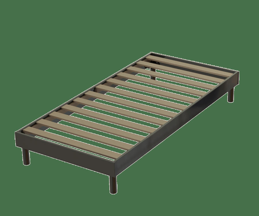 ANTHRACITE - Sommier en Kit A latte Anthracite 90x200