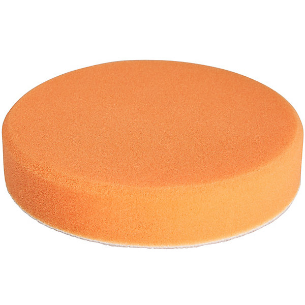 Lot de 5 éponges de polissage soft et 1 disque en plastique orange