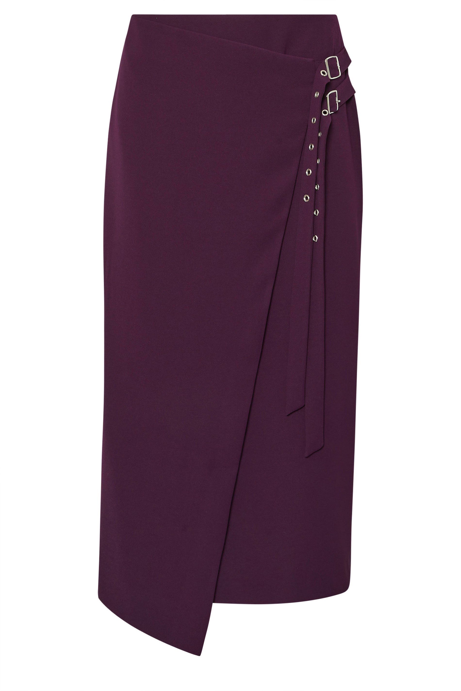 Star by Julien Macdonald Belt Buckle Wrap Skirt