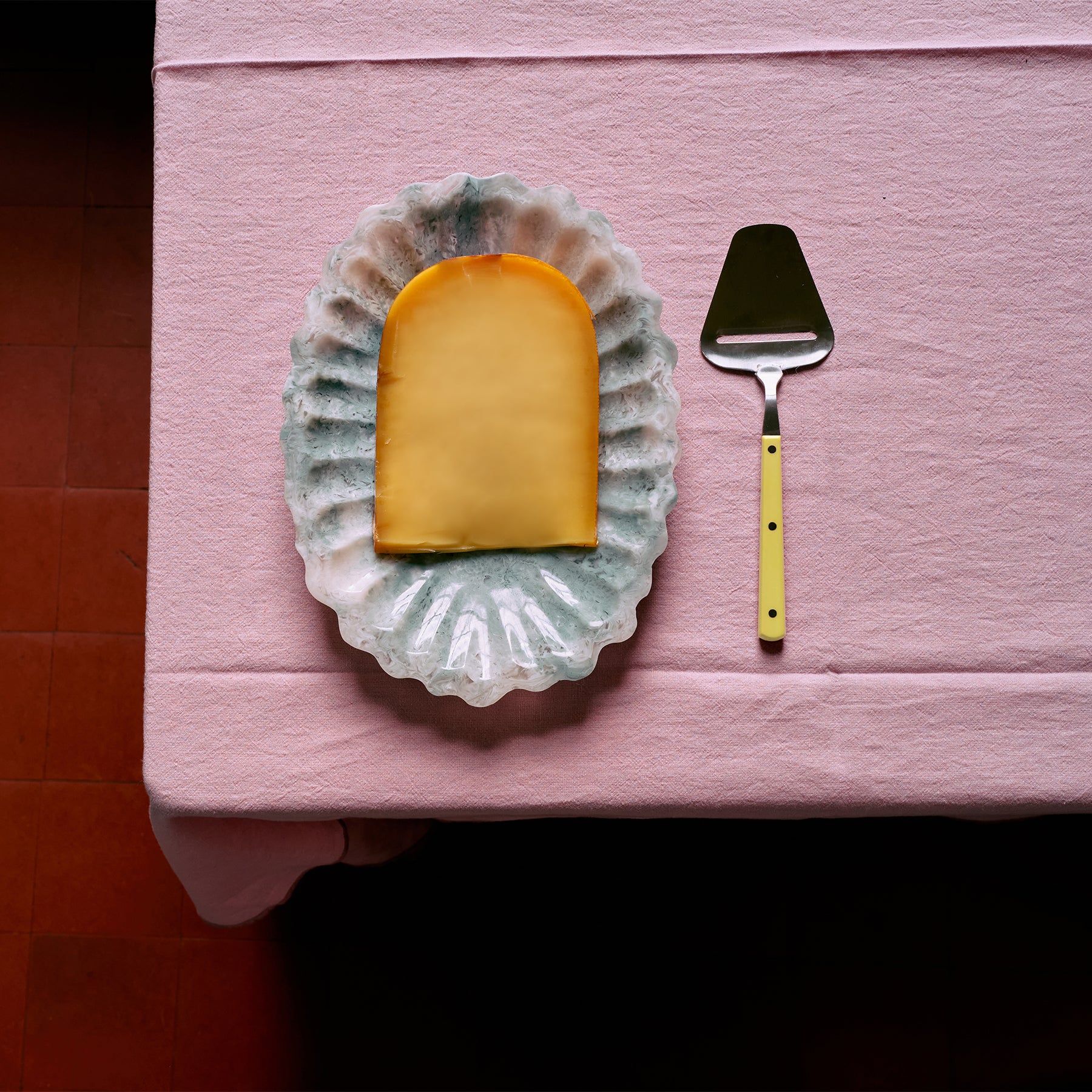 HKliving Ease Tafelkleed 160 x 300 cm - Rosette