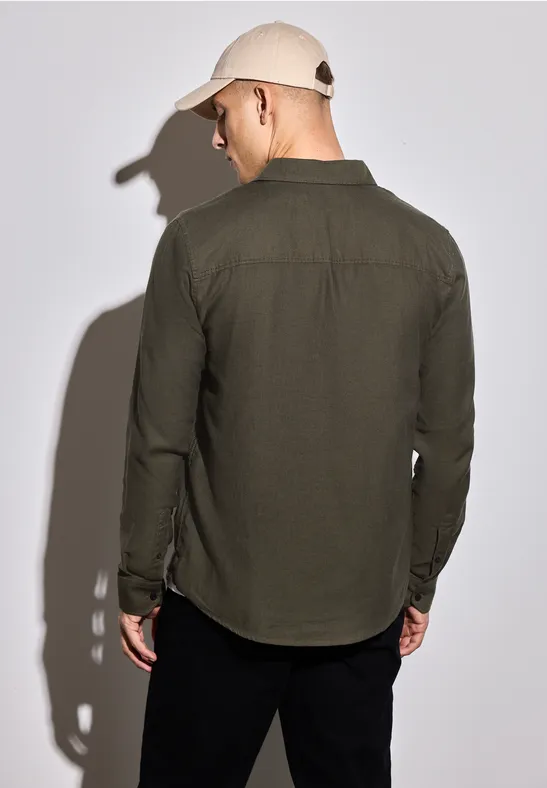 Two Tone Strukturhemd