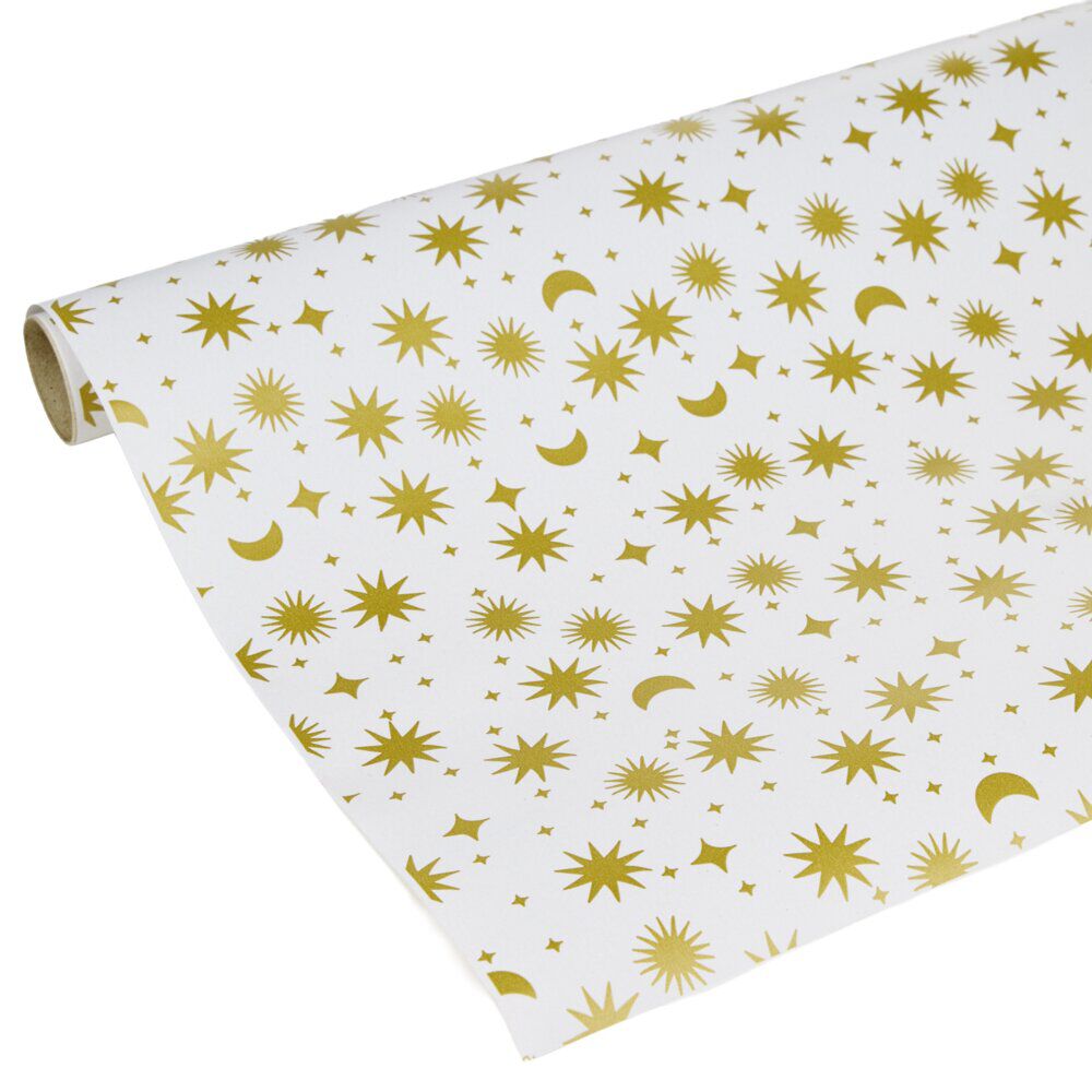 Rouleau papier cadeau No&euml;l 2m à motifs - 2 modèles