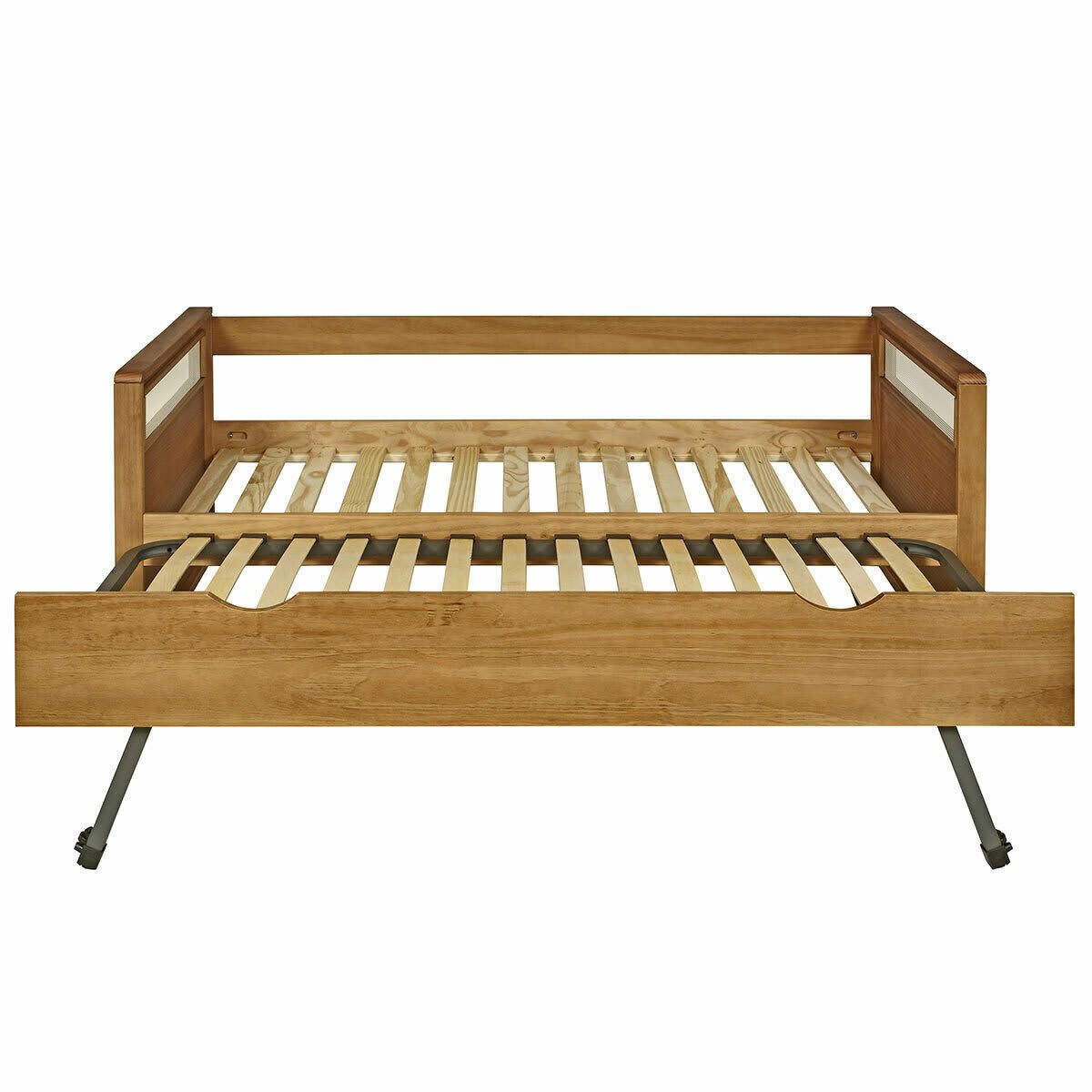 COBI - Lit banquette gigogne 90x200 cm bois massif bois
