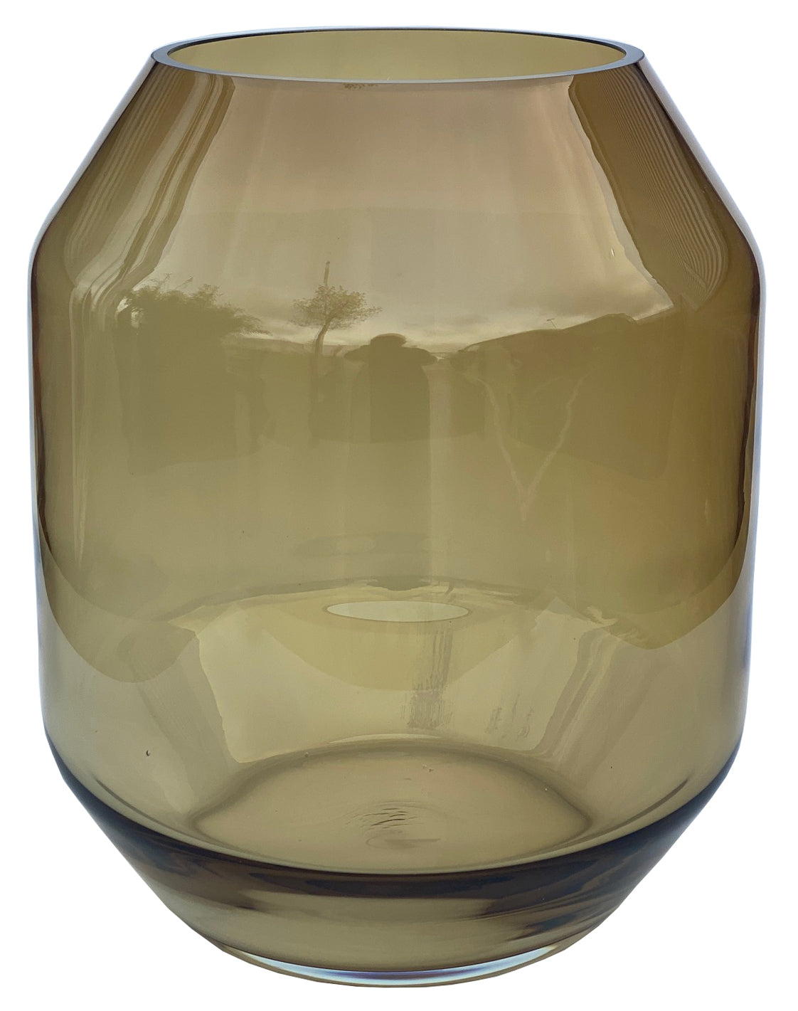 Vase The World Sill S cognac Ø20 x H24 cm