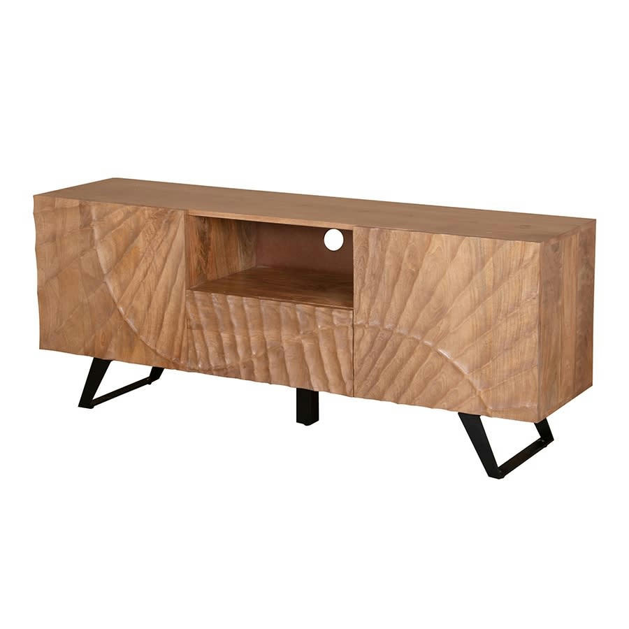 - Meuble tv en bois de manguier