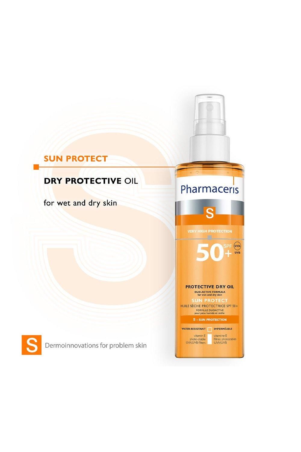 Pharmaceris Pharmaceris S - Protective Dry Oil SPF 50  Duo-Active Formula 200ml