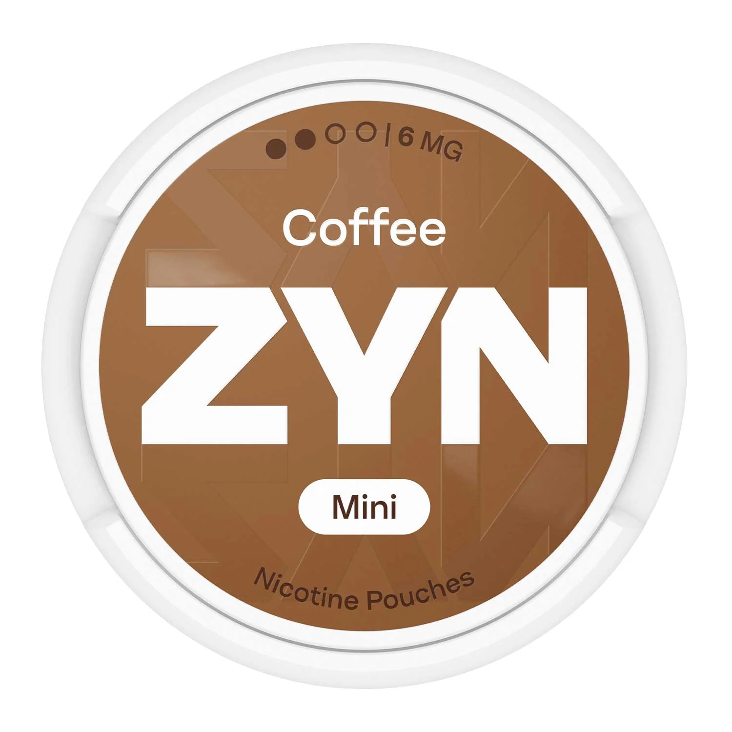 Zyn Nicotine Pouch Coffee 6mg Strong MINI