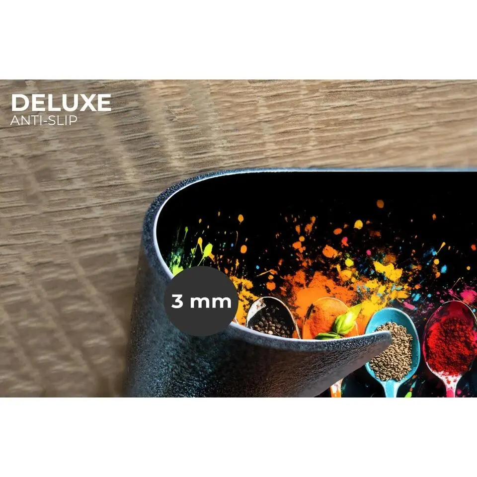 MuchoWow Placemat (6stuks) 45x30cm Lepels Kruiden Modern