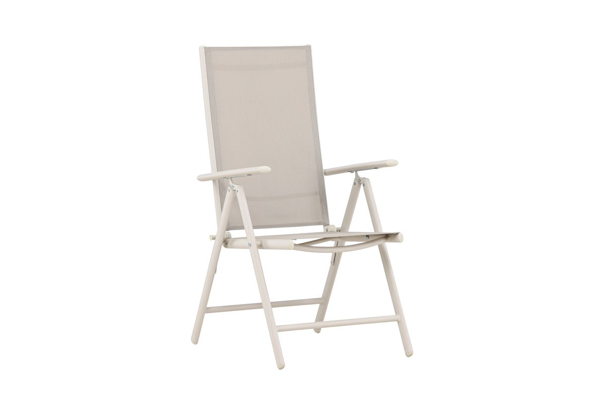 Rebellenclub Tuinstoel Argento - Set van 2 - Beige
