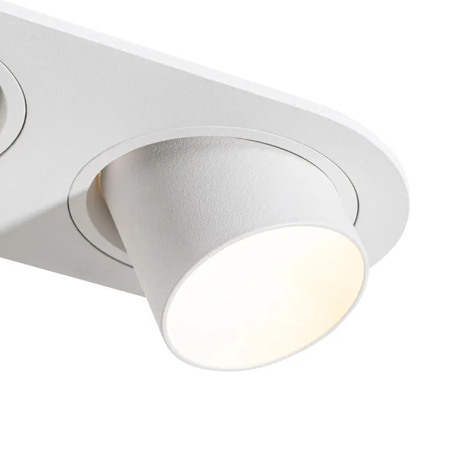 Qazqa inbouwspot installa wit gu10