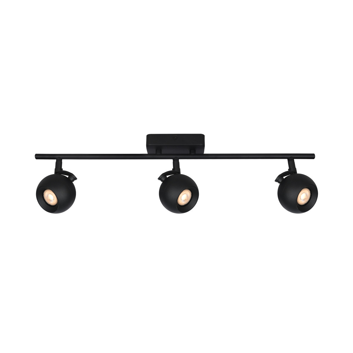 Spot sufitowy czarny piaskowany LAFIN 3xGU10x10W wym:17,5x58x9cm Italux