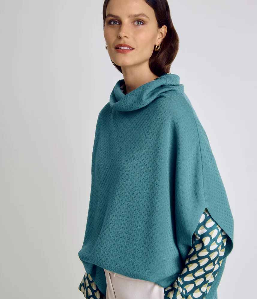 Cape maille en laine mérinos GLOIRE86/86090/221