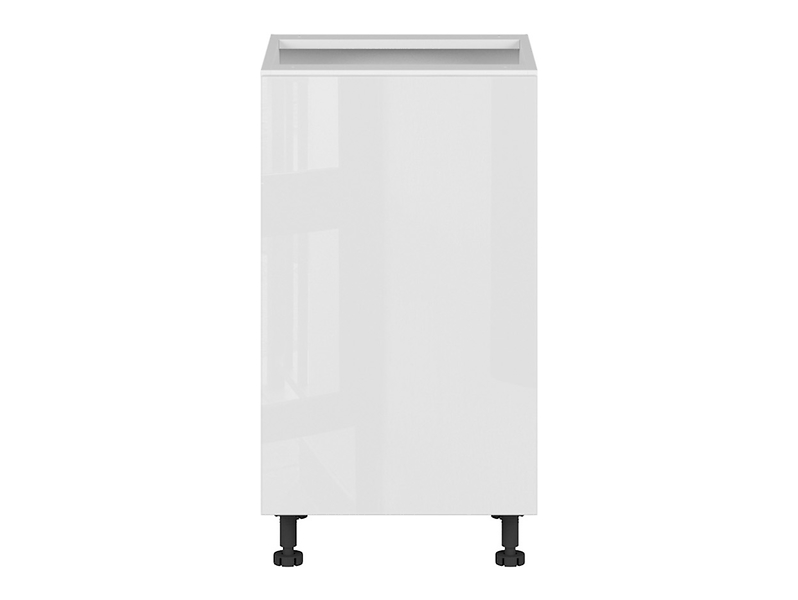 Szafka kuchenna dolna Top Line 45 cm prawa biały połysk