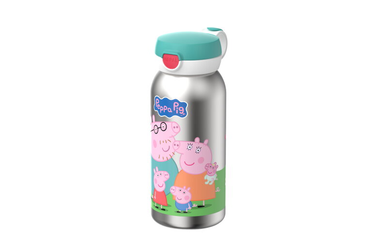 Campus isoleerfles met flipdop 500 ml - Peppa Pig
